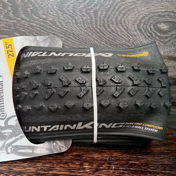 Continental Mountain King ShieldWall TR 27.5" Tires - Width: 2.3", Tubeless. New - Picture 9 of 10